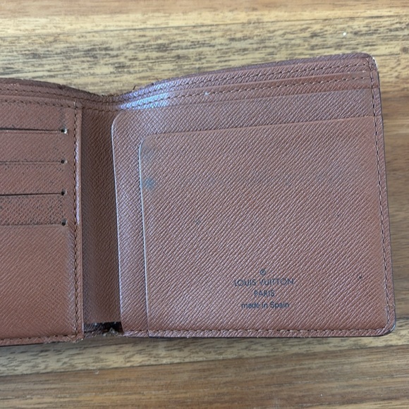 100% Authentic LV Louis Vuitton Bifold Monogram Wallet - Picture 7 of 11